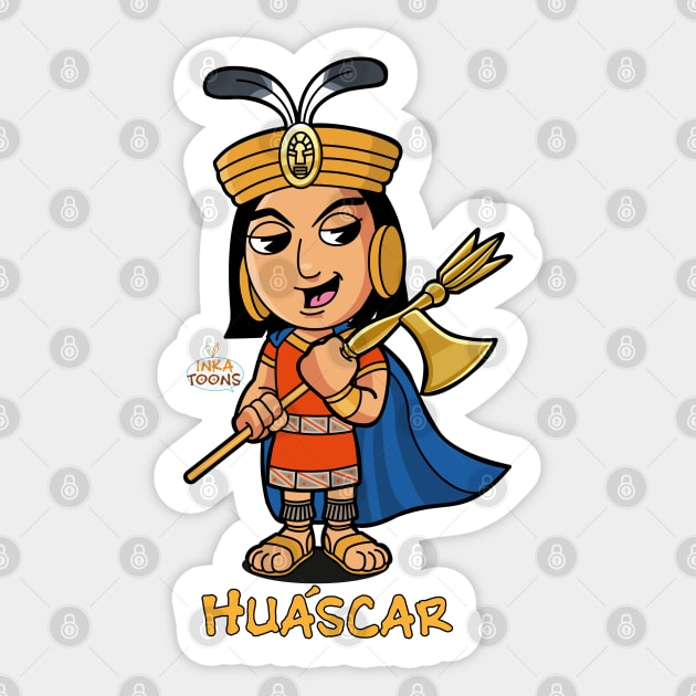 Inka Huascar Sticker by Manuarts
